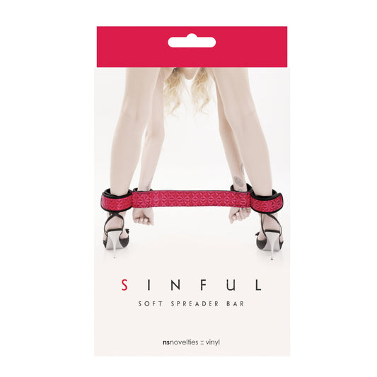 Sinful - Soft Spreader Bar - Pink NSN1234-14