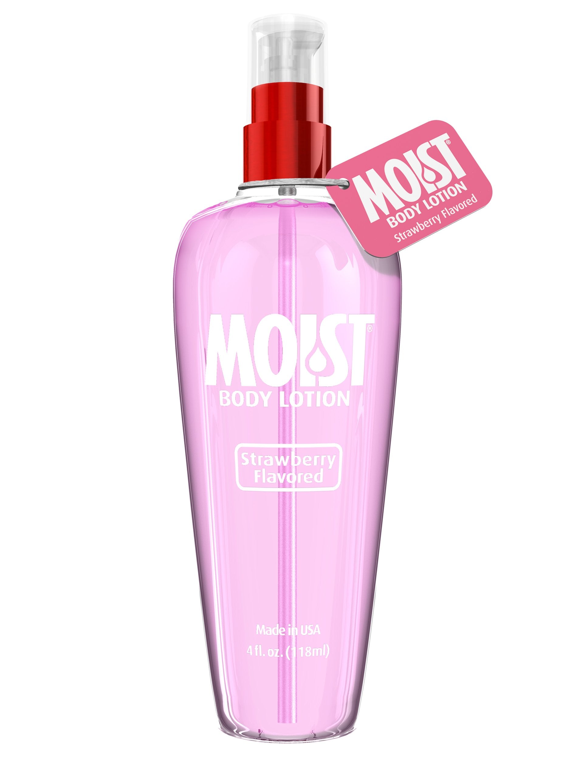 Moist Flavored - Strawberry - 4 Fl. Oz. PD9732-60