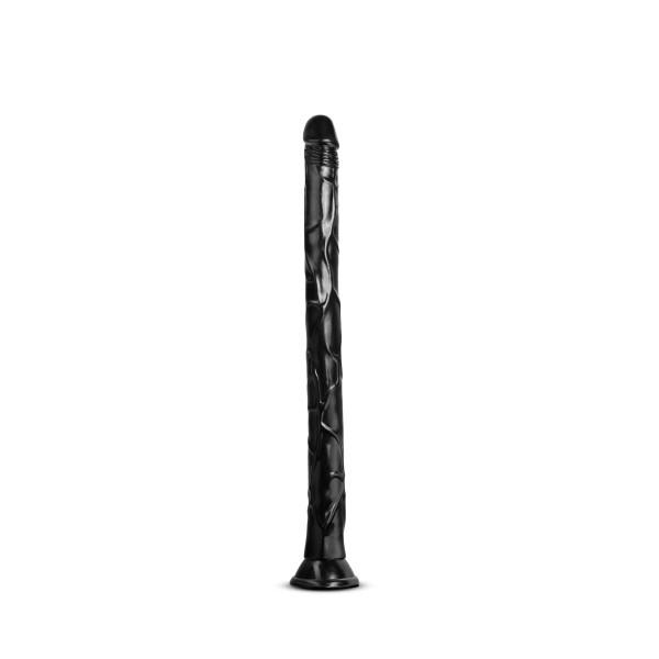 Jet - Black Mamba - 19.25 Inch Long Dildo - Black BL-15065