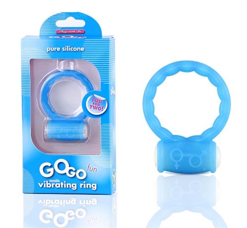 Gogo Fun Vibrating Ring - Blue BL-30702