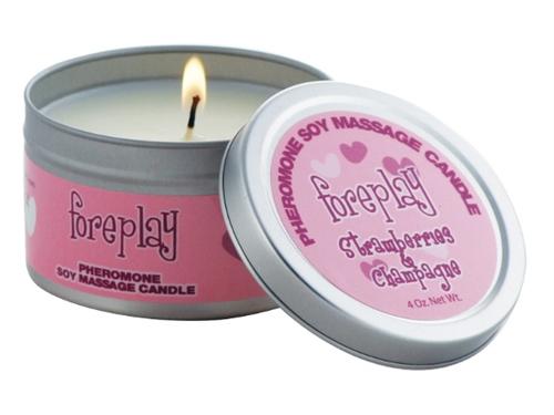 Pheromone Candle Foreplay 4 Oz CE4500-02
