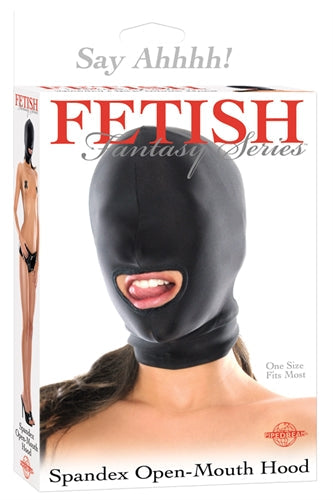 Fetish Fantasy Series Spandex Open Mouth Hood PD3855-02