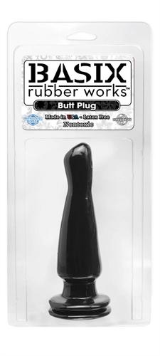 Basix Rubber Works - Butt Plug - Black PD4266-23