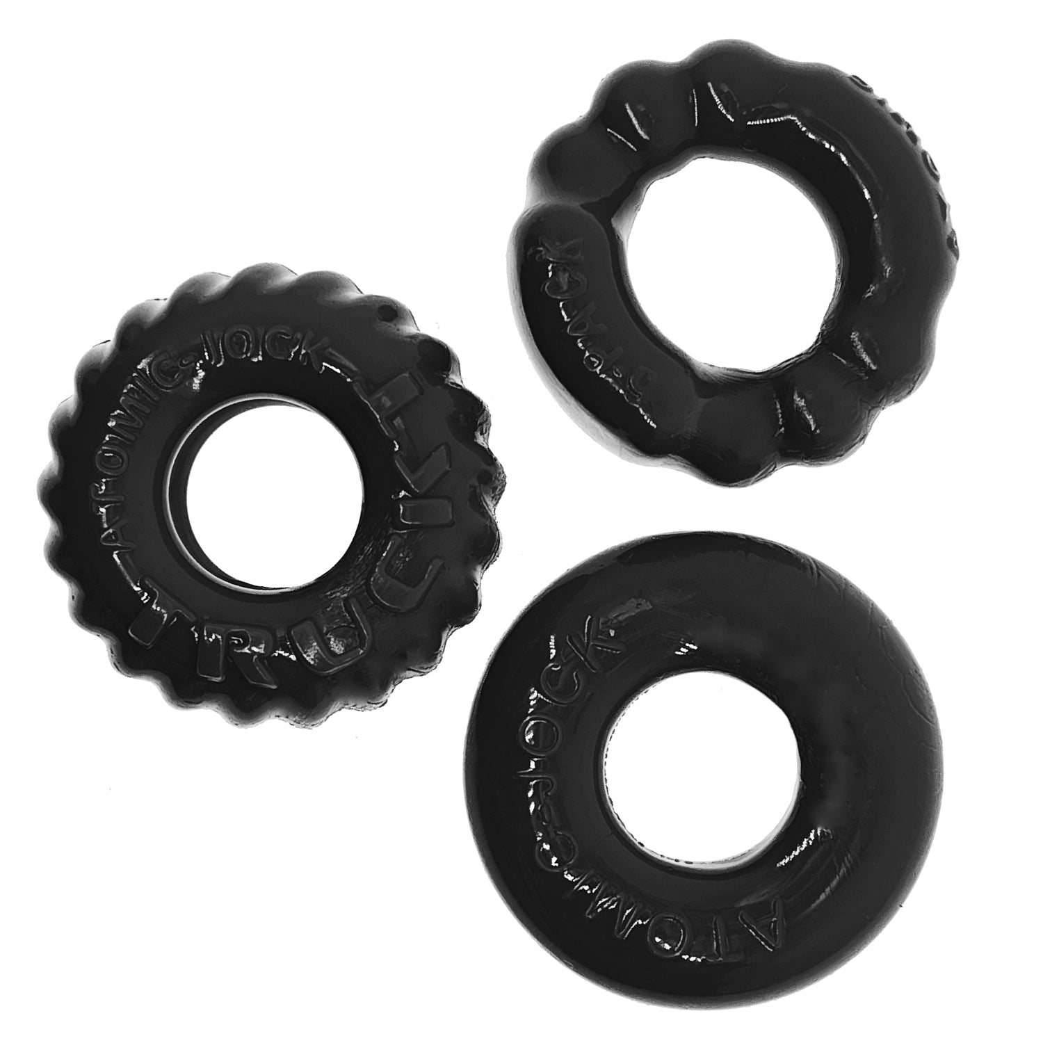 Bonemaker 3-Pack Boner Rings - Clear OX-3061-BLK