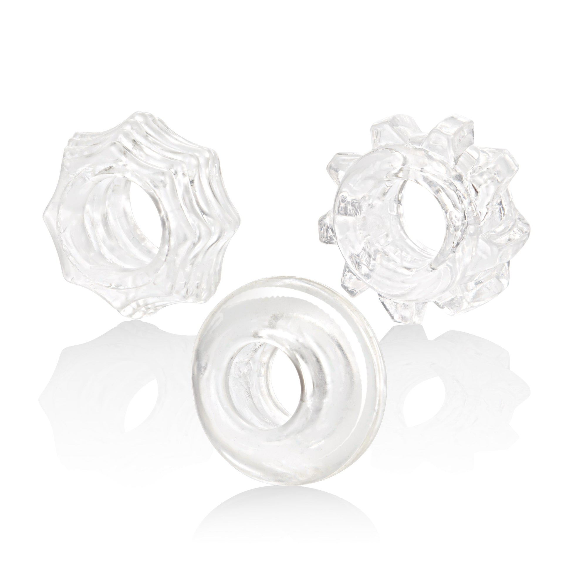 Reversible Ring Set - Clear SE1433002