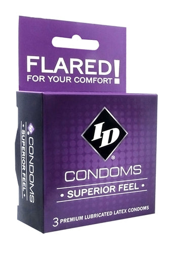 ID Superior Feel Condoms - 3 Pack ID-WSF-03