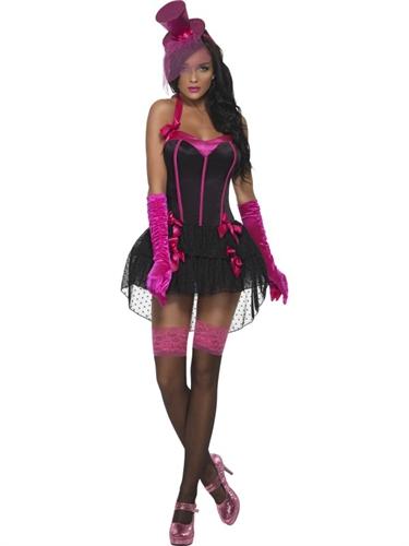 Fever Bow Burlesque Costume - Extra Small FV-20047XS