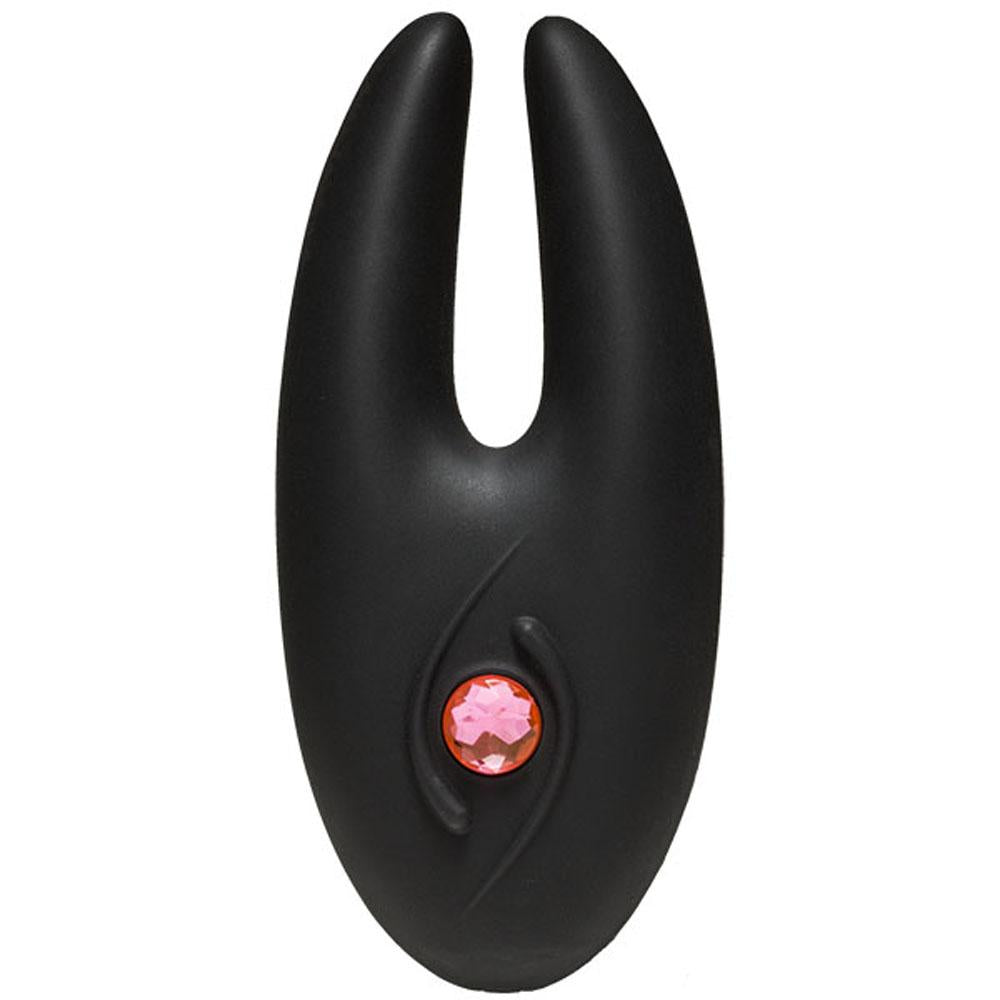 Body Bling - Clit Cuddler Mini-Vibe in Second  Skin Silicone - Pink DJ7018-04-BX