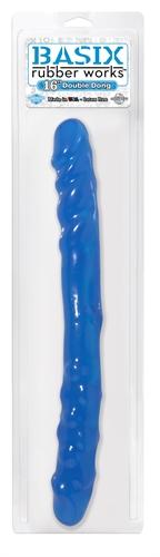 Basix Rubber Works 16 Inch Double Dong - Blue PD4300-14