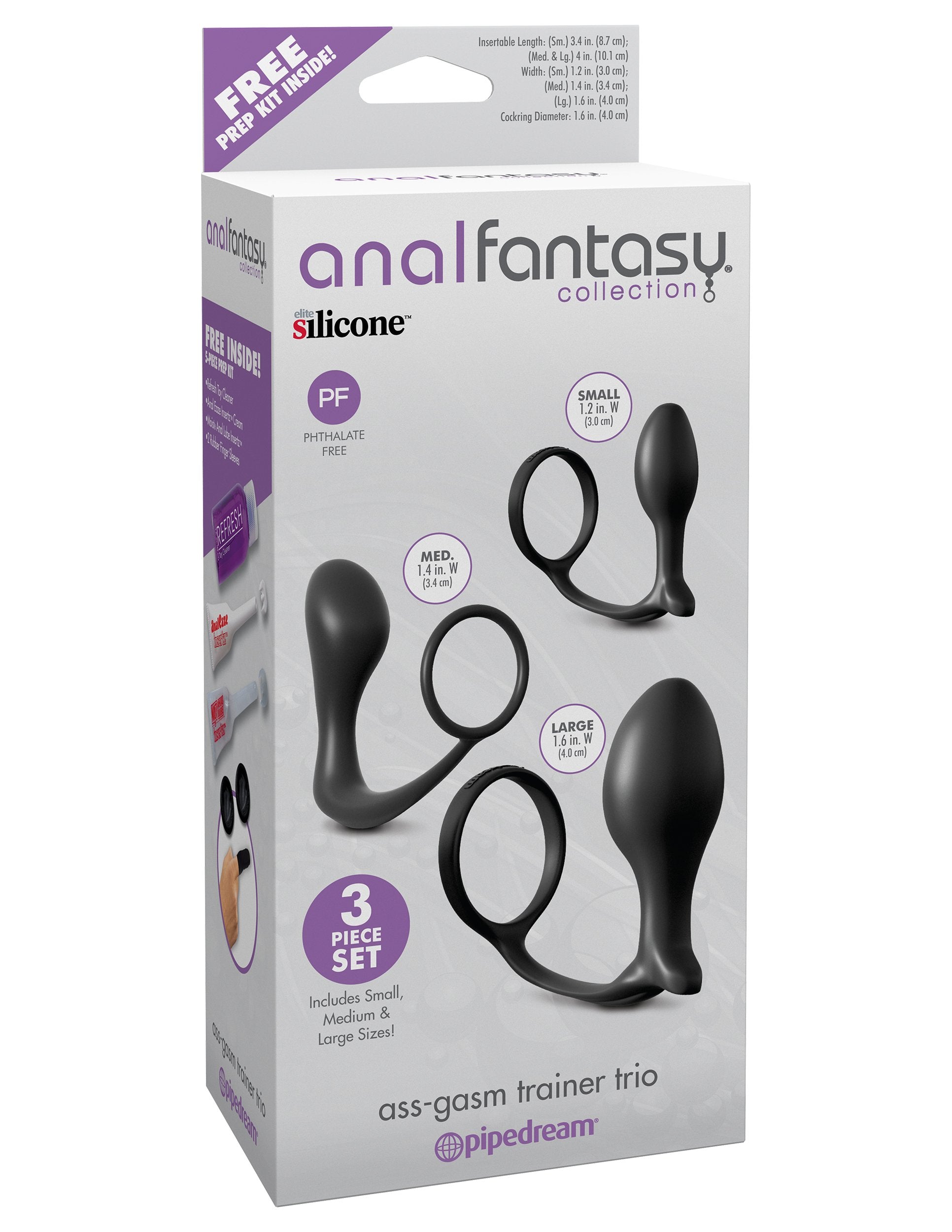 Anal Fantasy Collection Ass Gasm Trainer Trio PD4695-23