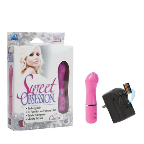Sweet Obsession Cherish Rechargeable Massager -  - Pink SE0031043