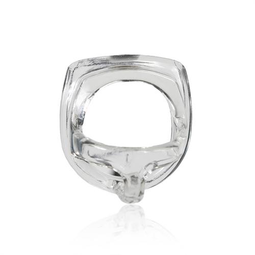 Armour Split Cockring Clear PF-CR32C