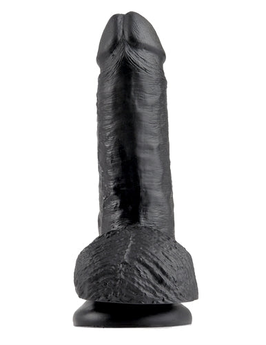 King Cock 7-Inch Cock With Balls - Black PD5506-23