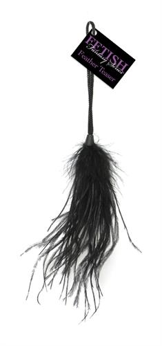 Fetish Fantasy Feather Teaser - Black PD3713-23