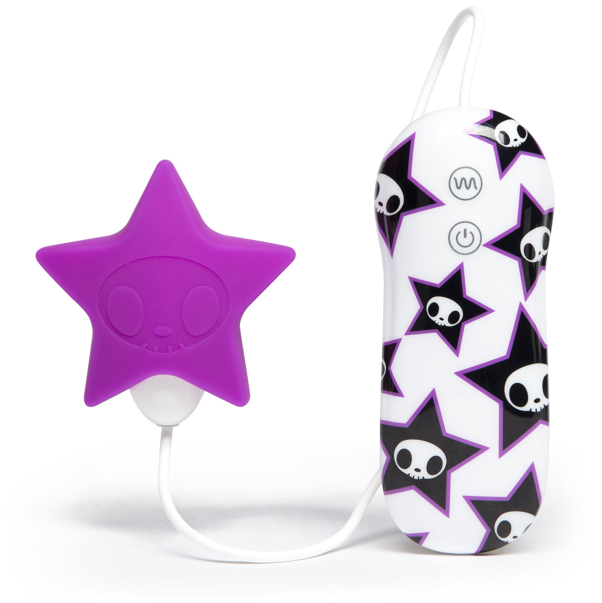 Tokidoki 10 Function Silicone Clitoral Vibrator -  Star - Purple LHR-65436
