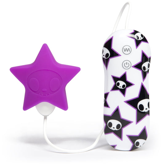 Tokidoki 10 Function Silicone Clitoral Vibrator -  Star - Purple LHR-65436