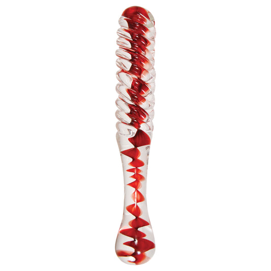 Eve's Sweetheart Swirl Glass Dildo AE-WF-7952-2