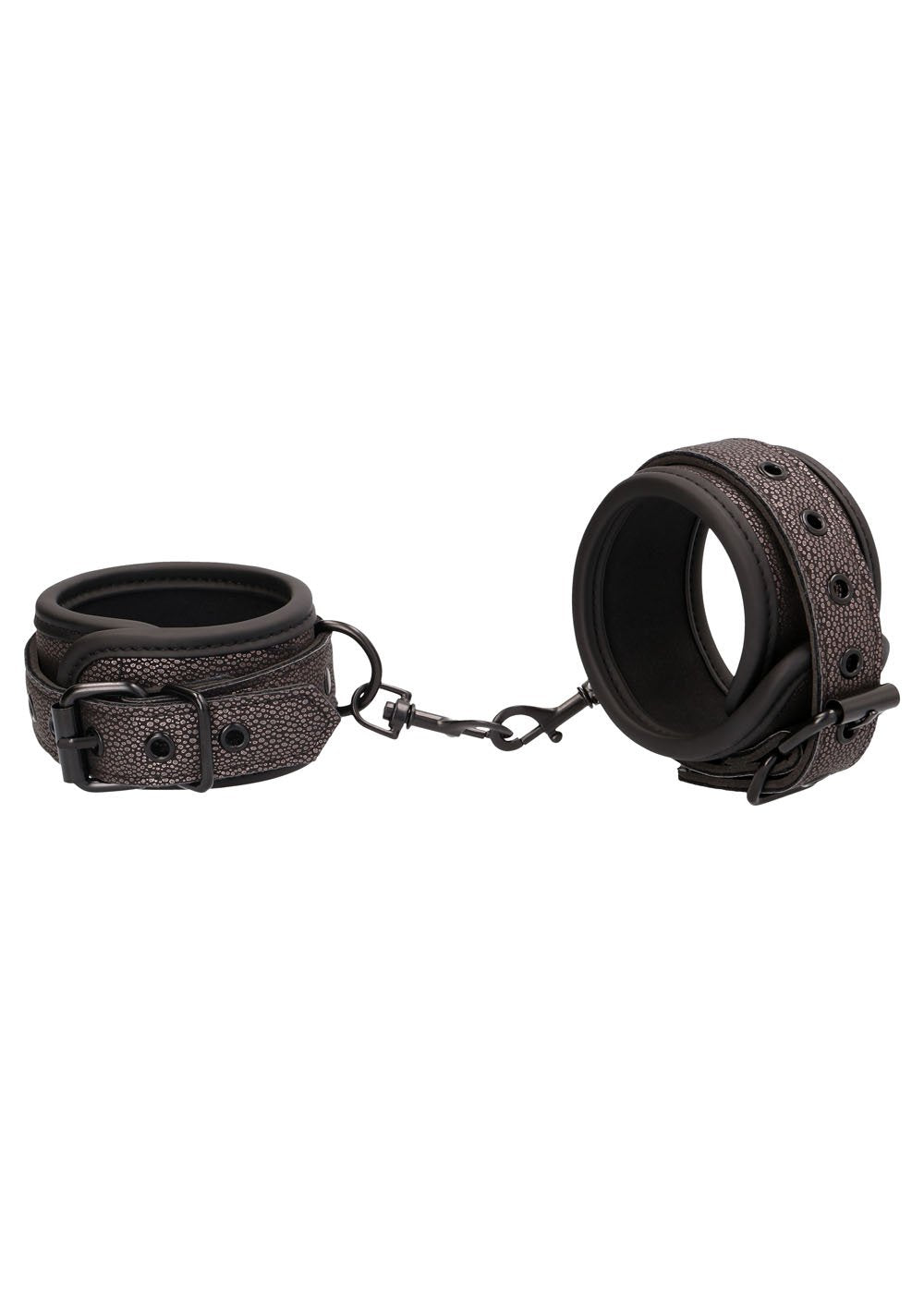 Ouch - Elegant Wrist Cuffs - Titanium Grey OU-OU245GRY