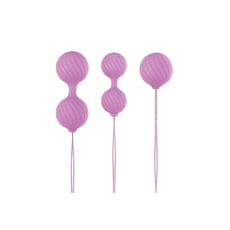 Luxe o' Weighted Kegel Balls - Pink NSN0208-24