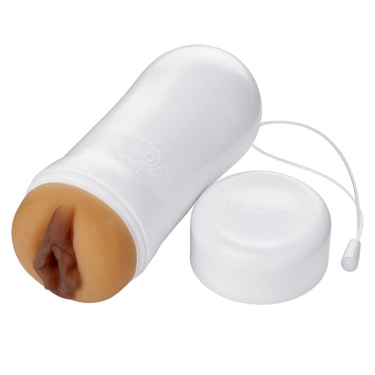 Pleasure Pussy Pocket Stroker Water Activated - Tan WTC418