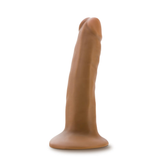 Silicone Willy's - 5.5 Inch Silicone Dildo - Mocha BL-54507