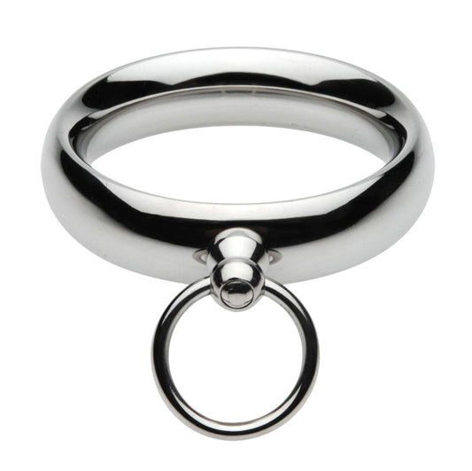 Lead Me Stainless Steel Cock Ring - 1.95 MS-AE472-ML