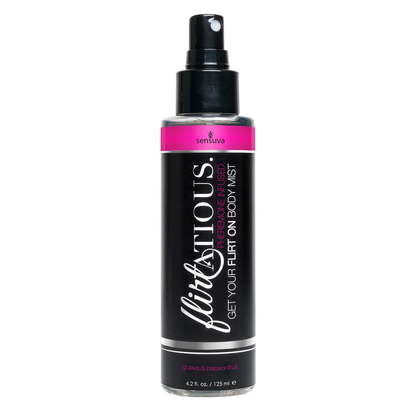 Flirtatious Pheromone Infused Body Mist - Passionfruit & Guava - 4.2 fl.oz. / 125 ml SEN-VL546