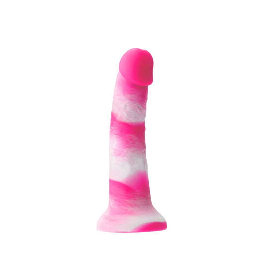 Colours - Pleasures - Yum Yum 6 In. Dildo - Pink NSN-0407-24