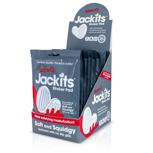 Jackits Stroker Pad - 12 Count P.O.P. Box Display JJP-C-110D