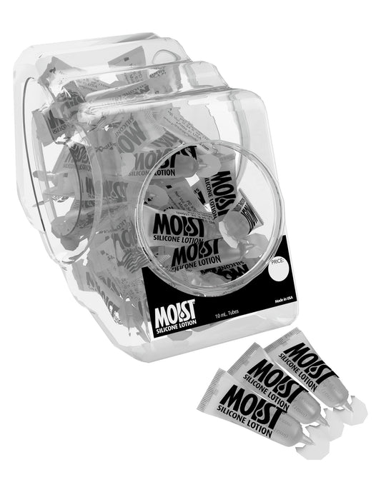 Moist Silicone Lotion - 120 Piece Bowl - 10 ml Sachets PD9707-99D