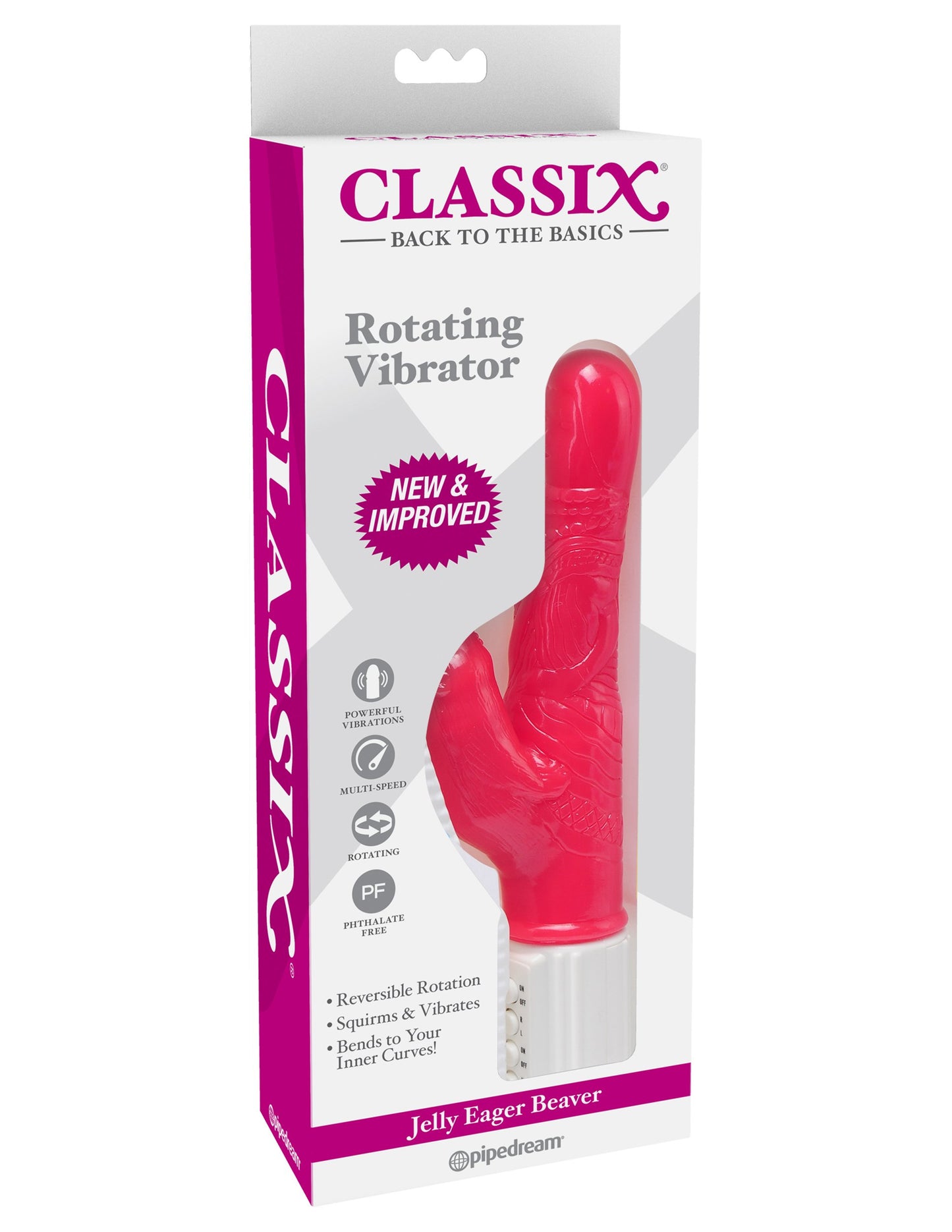 Jelly Eager Beaver - Pink PD1600-11