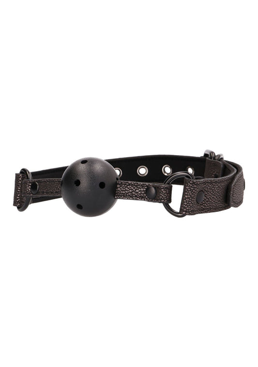 Ouch - Elegant Ball Gag - Titanium Grey OU-OU246GRY