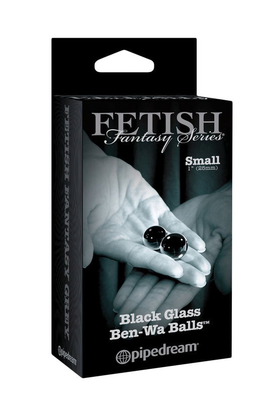 Fetish Fantasy Series Limited Edition Glass Ben-Wa Balls - Black PD4433-23