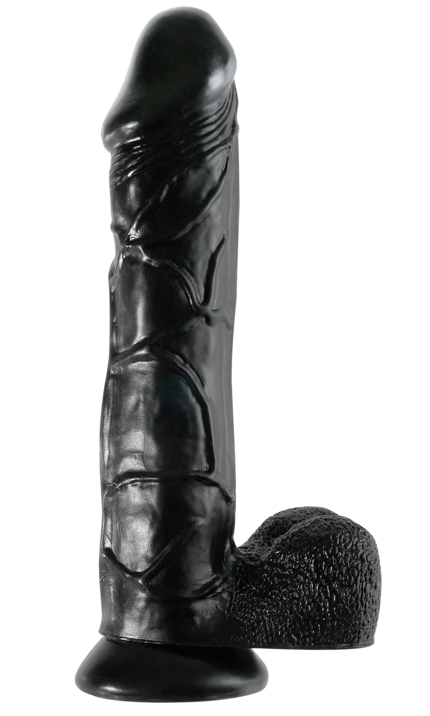 Basix Rubber Works 12 Inch Mega Dildo - Black PD4232-23