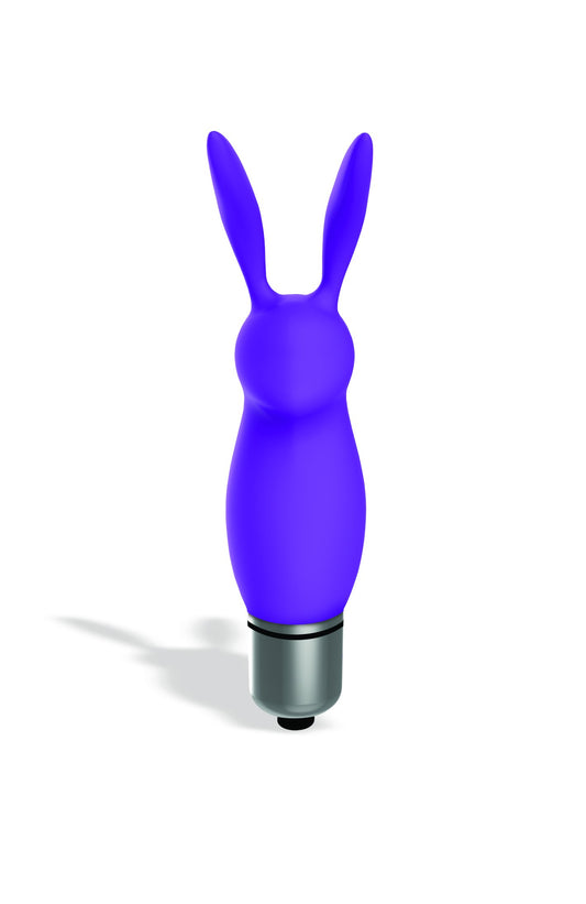 The 9's Silibus Silicone Bunny Bullet - Purple ICB2639-2