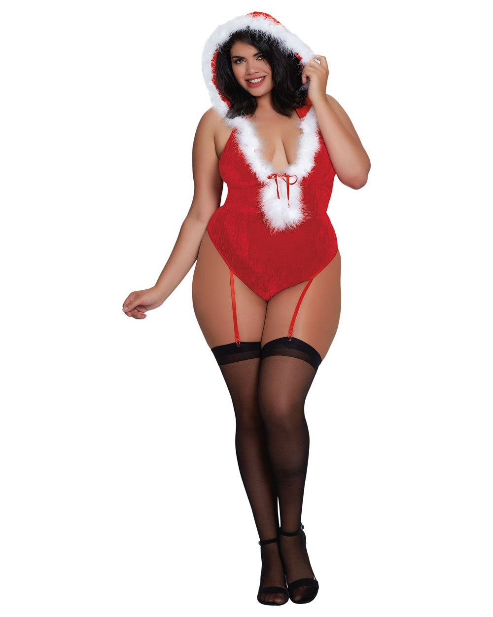 Santa Teddy - Queen - Lipstick Red DG-11779XLRDQ