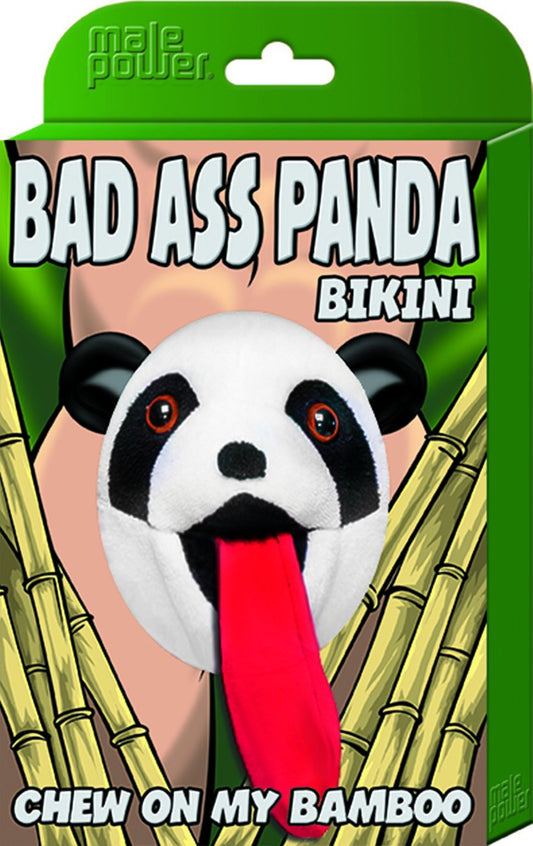 Bad Ass Panda Bikini - One Size - Black MP-PAK724BKOS