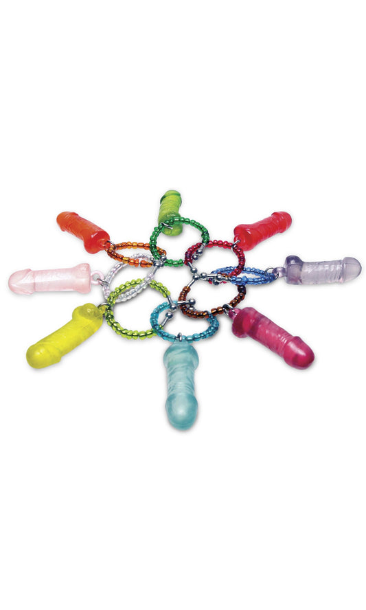 Bachelorette Party Dicky Wine Charms PD6032-00