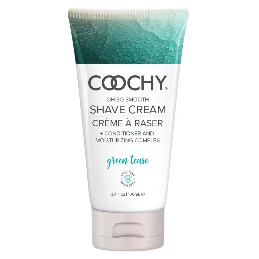 Coochy Shave Cream - Green Tease - 3.4 Oz COO1007-03