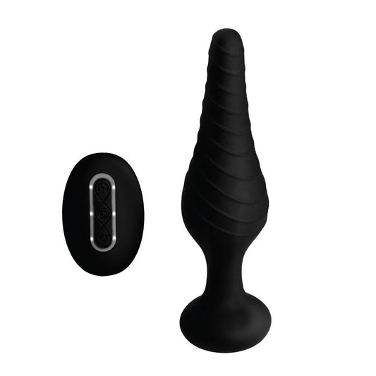 Under Control Silicone Vibrating Anal Plug With Remote Control UC-AF870