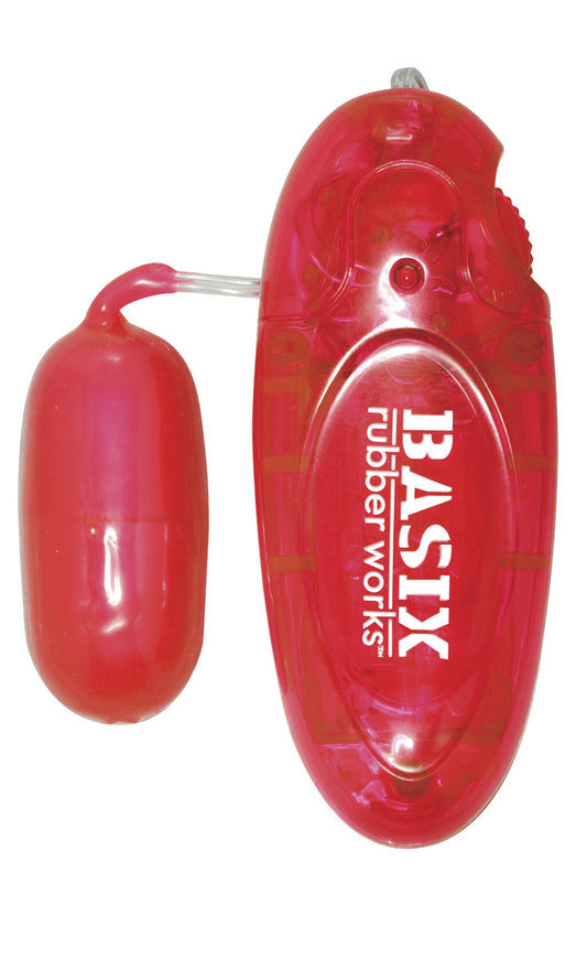 Basix Rubber Works Jelly Egg - Red PD4306-15