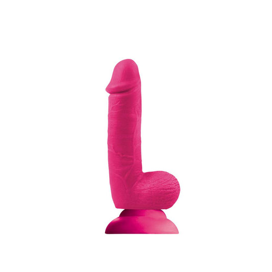 Colours - Softies - 6 Inch Dildo - Pink NSN0406-34