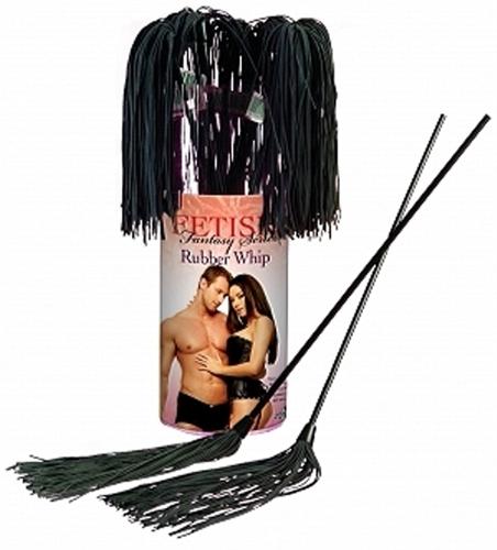 Fetish Fantasy Series Rubber Whip - 12 Piece Display PD3705-99D