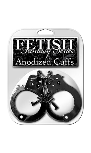 Fetish Fantasy Anodized Cuffs - Black PD3816-23