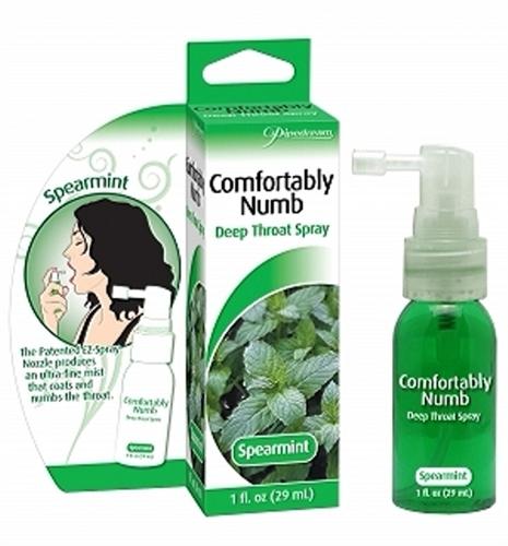 Comfortably Numb Deep Throat Spray - Spearmint - 1 Fl. Oz. PD9563-88