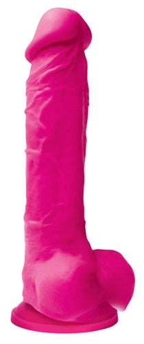 Colours Pleasures - 8 Dildo - Pink NSN0405-24