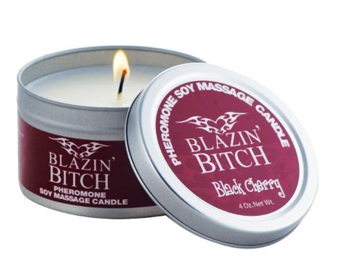 Pheromone Candle Blazin Bitch 4 Oz CE4500-04