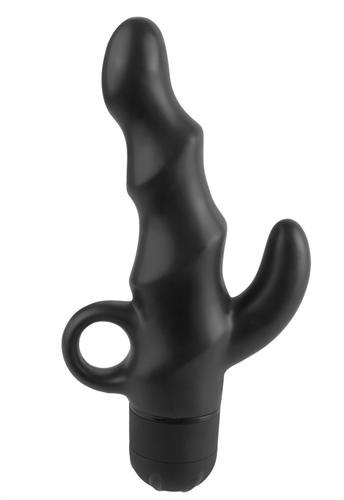 Anal Fantasy Collection Vibrating P-Spot Spiral - Black PD4638-23