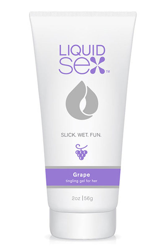 Liquid Sex Tingling Gel for Her - Grape - 2 Fl. Oz. TS1030087