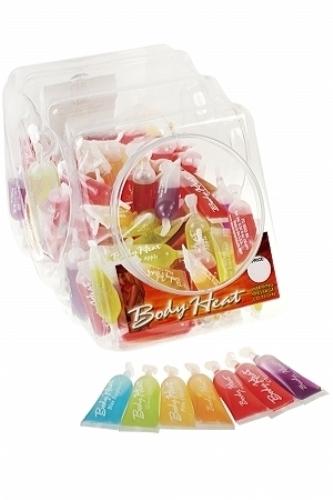 Body Heat Warming Massage Lotion - 120 Piece Fishbowl - 10 ml Pillows PD9552-99D